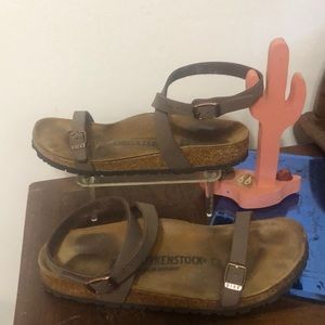 Birkenstocks DALOMA 38 boho ankle wrap sandals 7.5